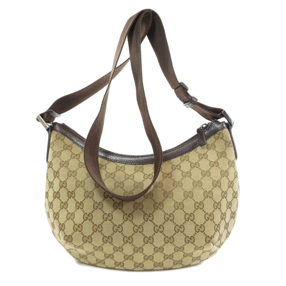 Gucci GG bag shoulder Brown canvas